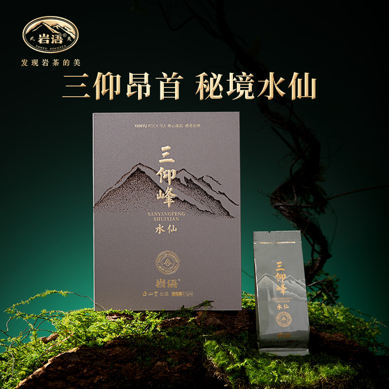 岩语鉴山三仰峰茶叶特级岩茶送礼