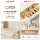 Сантехника Wrigley Jingjie Pro Молочно-белая квадратная трубка Piano Shower Set Насадка для душа в ванной комнате из меди с постоянной температурой mini 2