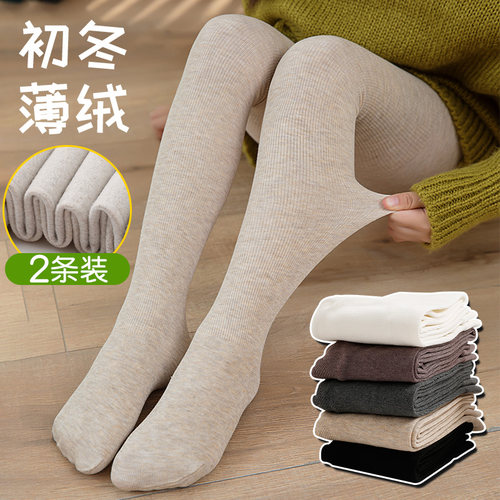 连体袜儿童白色打底裤女童舞蹈袜