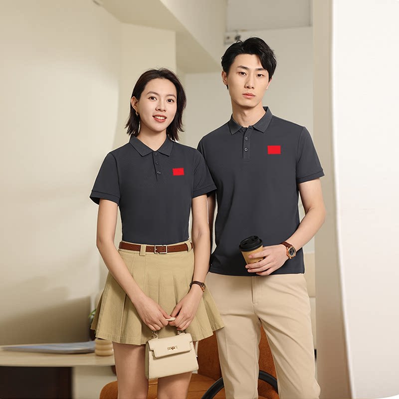 国家队运动T恤夏季男女商务休闲薄款透气POLO衫情侣百搭运动短袖