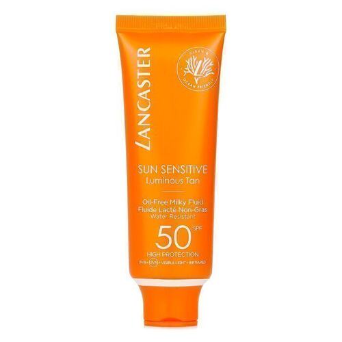 LANCASTER兰嘉丝汀敏感肌美黑面部防晒乳SPF50 无油配方 50ml