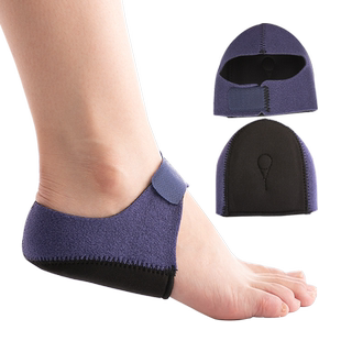 硅胶足跟垫脚跟疼痛鞋垫男女加厚减震超软足跟防痛跟腱炎脚后跟垫