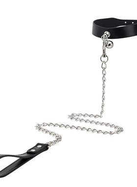 高级项圈女性感男朋友成人牵引绳颈链颈带链子颈环项链脖子颈圈用