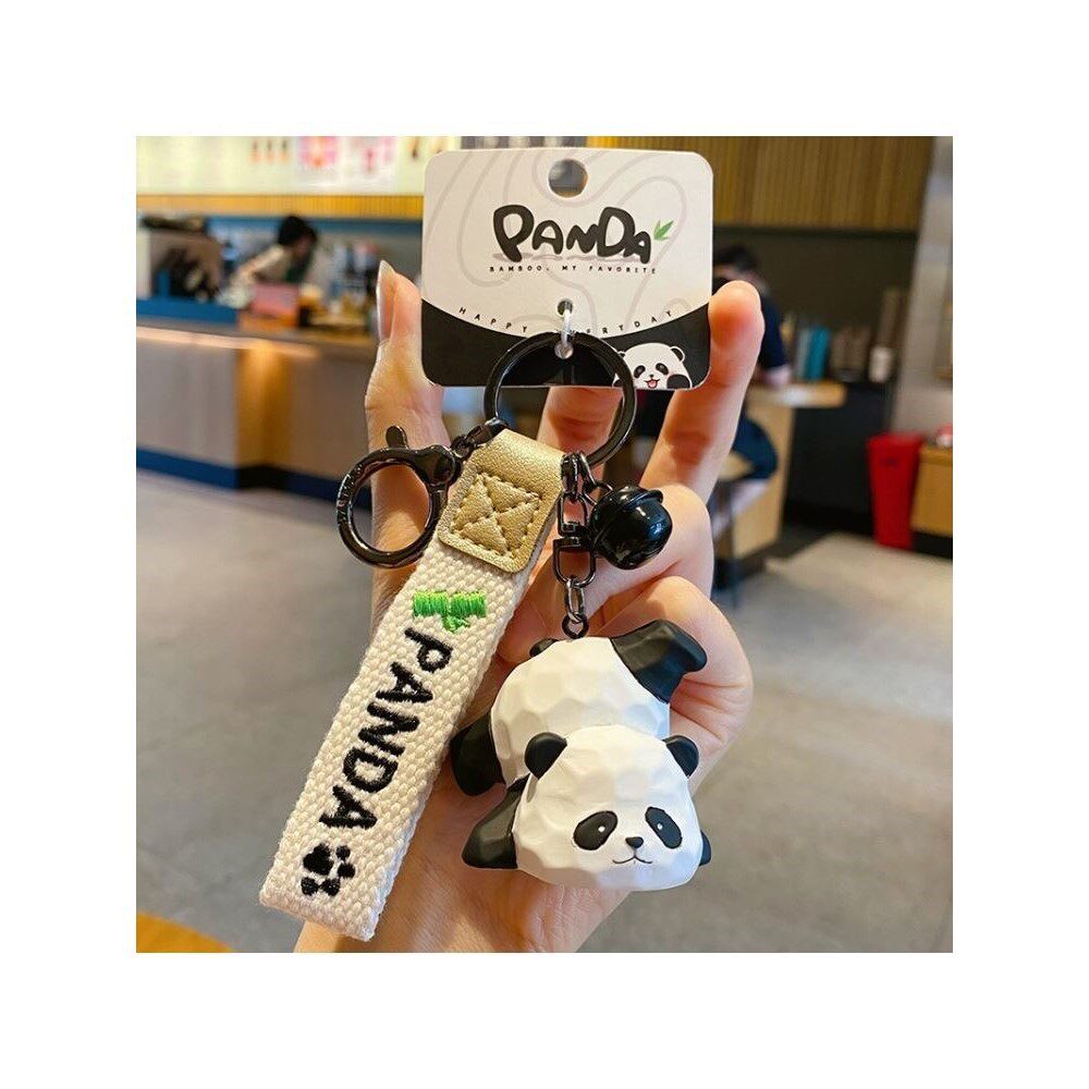 成都熊猫花花文创纪念品伴手礼小礼物旅游创意礼品中国特色钥匙链