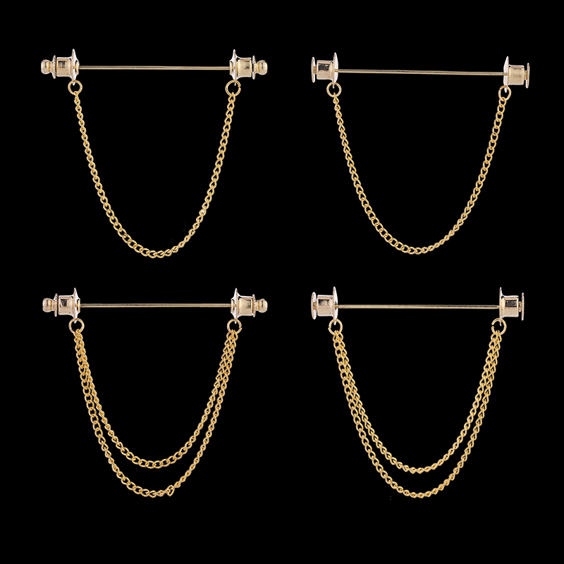 链条别针复古链条个性小众风