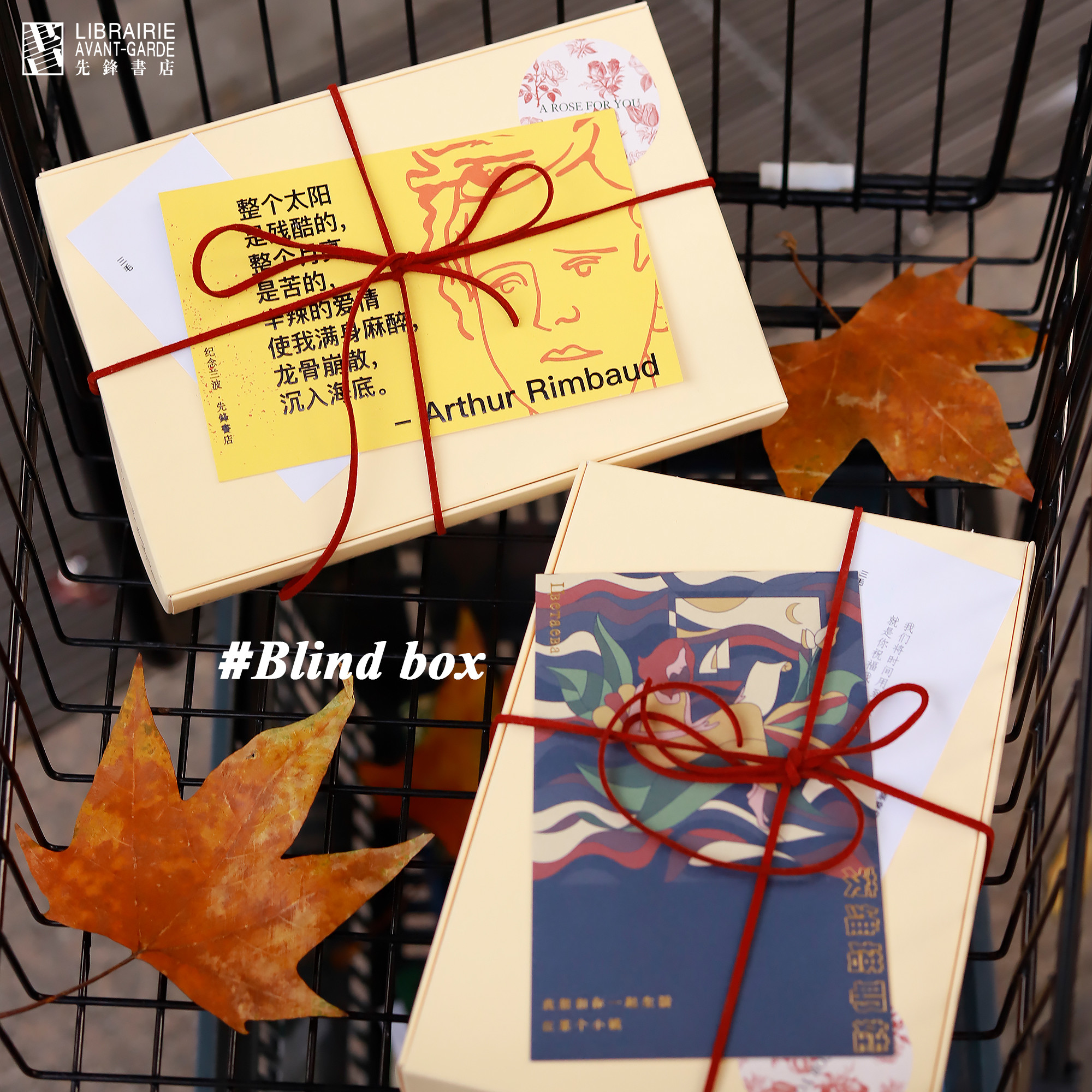 先锋书店诗意盲盒诗歌文艺礼物