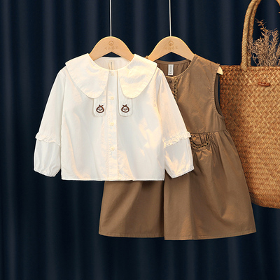 可衣棉尔公主纯棉2件春秋套装