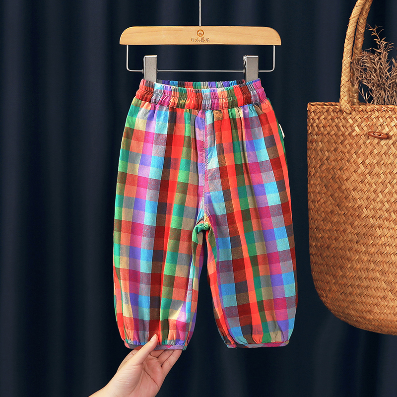 可衣棉尔纯棉灯笼裤透气宽松睡裤