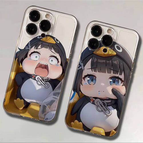 iPhone13可爱苹果17创意VIVOIQOOZ11X透明小米15软适用14PLUS卡通OPPORENO16手机壳搞怪企鹅咕咕嘎嘎12ProMax