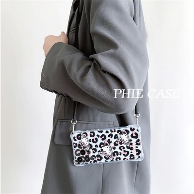 透明15plus手机壳软14四角开孔苹果13斜挎手腕挂绳12ProMax适用iPhone16防摔OPPOFindx6豹纹凯蒂猫华为Mate70