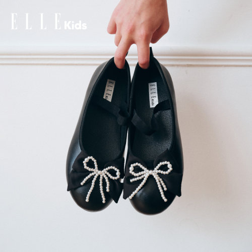 ELLEkids女童秋季芭蕾风公主鞋