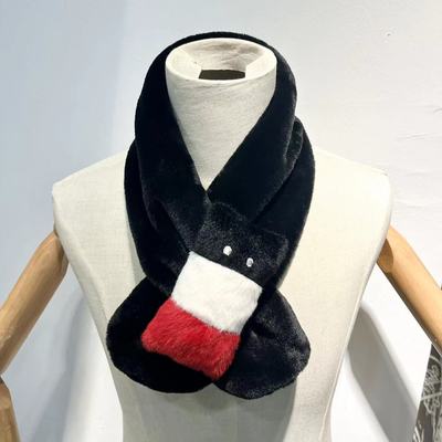 石三公社围巾方德二毛绒围脖