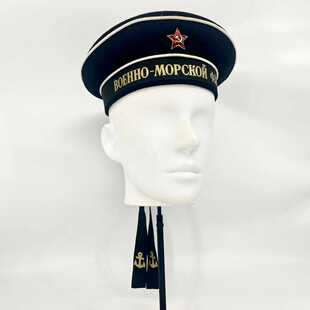 苏联 俄罗斯水兵帽 配水兵帽徽 通用款 二战复刻