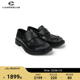 黑色经典 1978新款 乐福鞋 时尚 CAMPERLAB看步男女鞋 休闲皮鞋 Mil