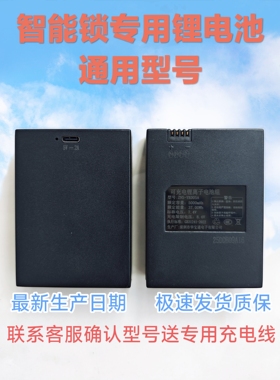 原装YK005电门锁电池组ZNS-YK005A指纹锁智能锁8808锂电池Li-ion