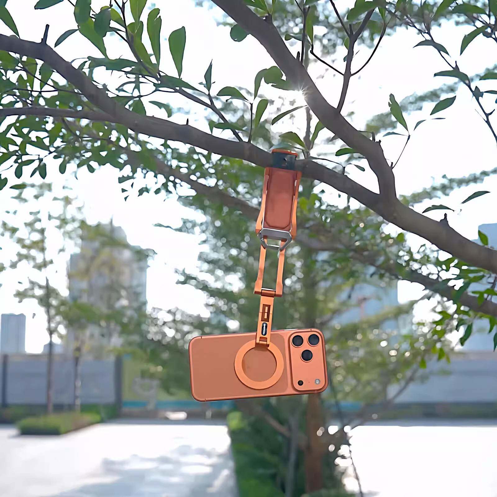 拍摄神器！户外登山拍摄vlog神器自拍手机支架健身房运动拍摄支架
