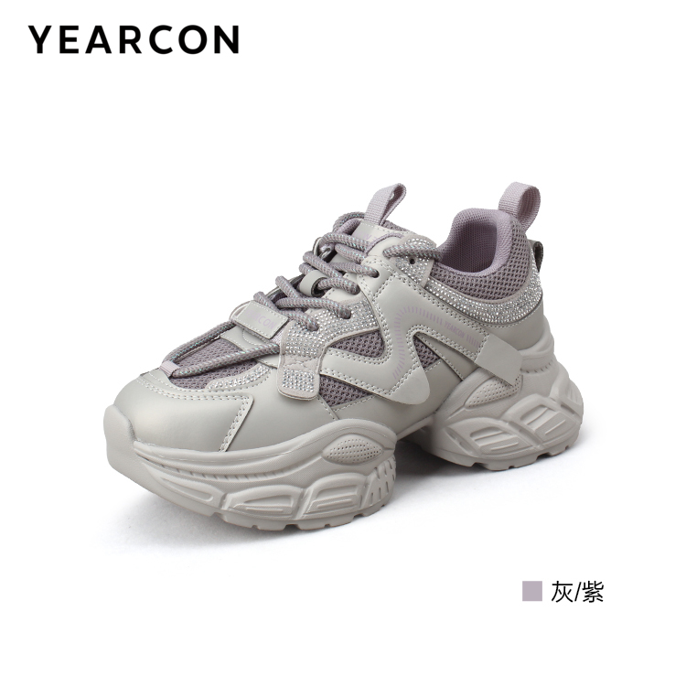 意尔康2025新款时尚老爹鞋