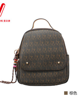 意尔康女包2025冬季新款时尚百搭双肩斜挎包女休闲包57Y20441