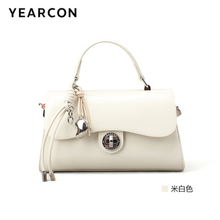 意尔康女包2025秋季新款时尚百搭单肩斜挎包高级感手提包55Y27841