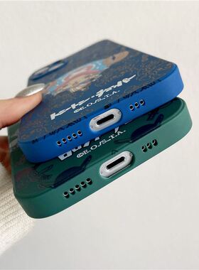 BANDAI One Piece Chopper Zoro Anime iPhone 13 Plus 14 pro max case适用苹果12promax手机壳动漫卡通11