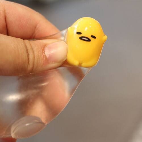 Funky Egg Splat Ball Squishy Toys Stress Relief Eggs Yolk