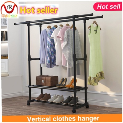 Stand clothes holder rack laundry garment dryer cloth hanger