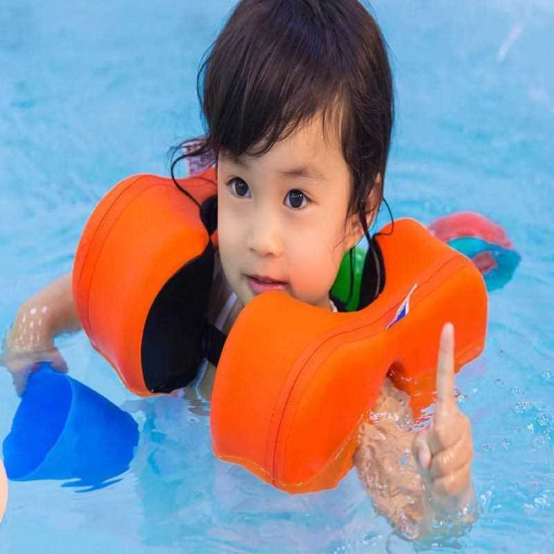 。1儿童游泳圈2-6-9岁宝宝泡沫手臂圈小孩子游泳装备4腋下圈3