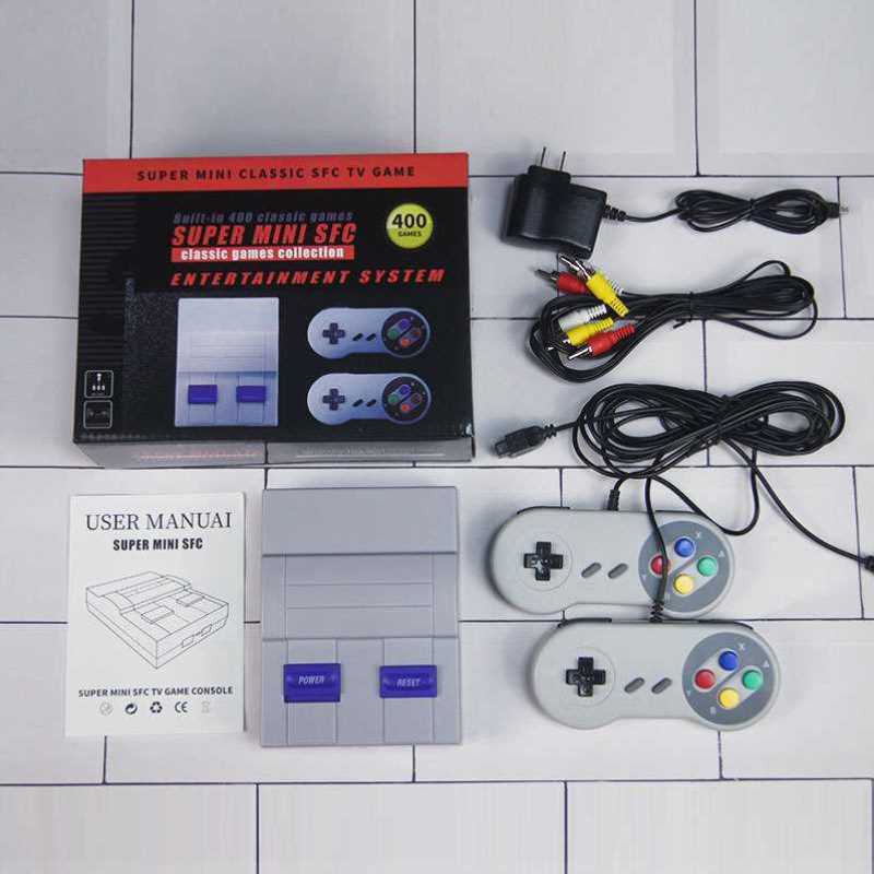 新品SUPER MINI NES SFC迷你电视游戏机SNES内置400游戏