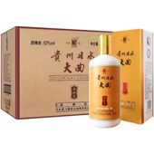 贵州习水大曲窖龄5年52度500ml 6瓶浓香型白酒整箱纯粮食酒老酒