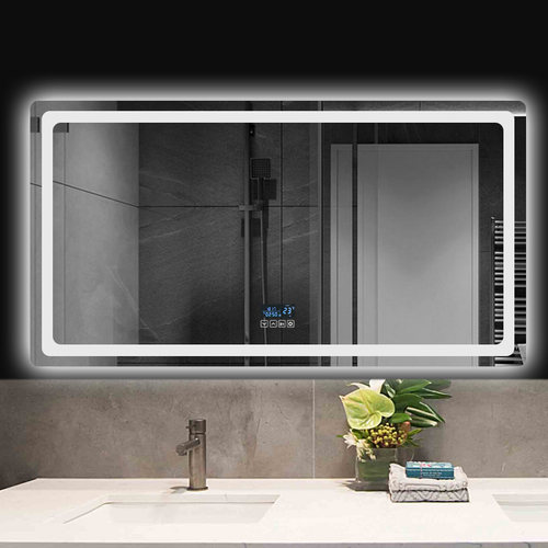 浴室镜防雾LED厕所洗手间梳妆化