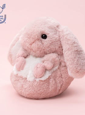 sunlemon仿真大耳朵兔子毛绒玩偶可滚动玩具娃娃生日公仔女生礼物