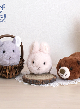sunlemon兔子龙猫毛绒玩偶河狸宝宝公仔娃娃女生礼物生日可爱玩具