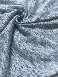3米x1.8米针织醋酸雪花亚麻60支松软透肉／总重约800克／018