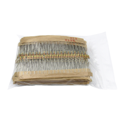 1/4W碳膜电阻包5%常用四色环