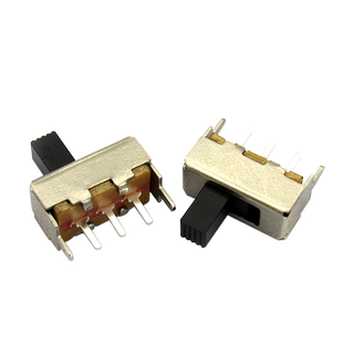 【TELESKY】拨动开关 SS-12F44 (1P2T) 单排 二挡 立式(15个）