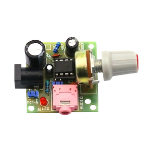 LM386低功耗迷你功放板模块套件TDA2030 功放板低功耗5~12V 散件