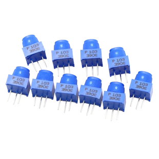 3386P-1-103 顶调带帽子 10K 精密可调电位器 直插环保电位器