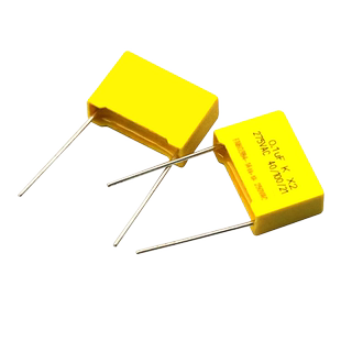 安规电容 X2 275V 0.1uF 100nF 104K脚距15mm 电容器 (20个)