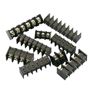 栅栏式接线端子DG/KF25C 45C 7.62-9.5MM中间脚端子2/3/4/5/6/12P