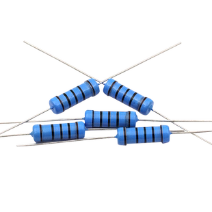 3W金属膜电阻器1%色环1K2K 10K 100欧姆120欧22K 220 4.7K 470 1M