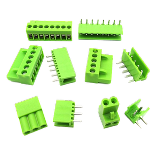 接插件HT3.96MM直针弯针拔插式接线端子插头+插座2/3/4/5/6/10P