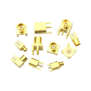 MCX-KE-JE母座弯头直角母头座子MMCX-KWE四脚公头公座焊PCB板插座