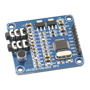 【TELESKY】VS1003B MP3解码模块 载咪头 STM32单片机开发板