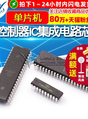 AT89S52 单片机 AT89S52/89C2051/89S51微控制器IC集成电路芯片