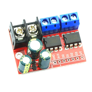 5A双路直流电机驱动模块可遥控正反转PWM调速双H桥超L298N5AD板