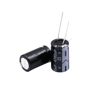 电解电容 25V/4700uF 体积 16*25MM 直插 铝电解电容器 （5个）