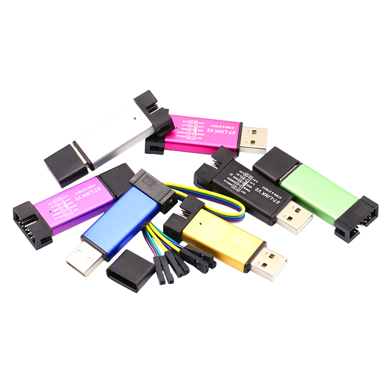 ST-LINK V2 STM8线STM32仿真器编程stlink下载器烧录调试stlinkv2