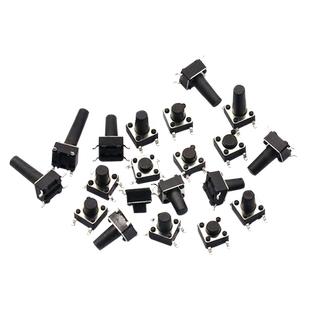 微动开关按键开关轻触开关按钮电磁炉4脚贴片6*6*5/6/7/8/10/17