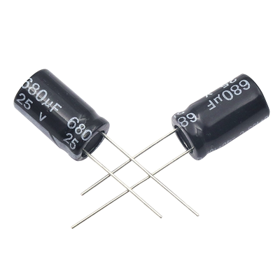 电解电容25V/680uF体积10*17MM