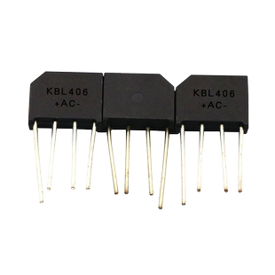【TELESKY】KBL406 整流桥堆 整流扁桥 4A 600V 整流器(2个)